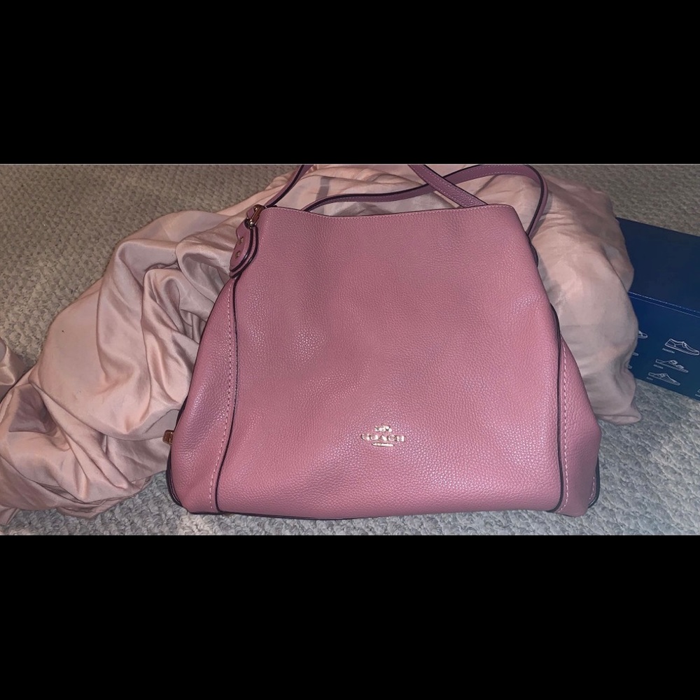 Rose colored Coach purse !